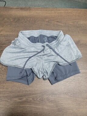 C9 By Champion Grey Lined Athletic Shorts Small